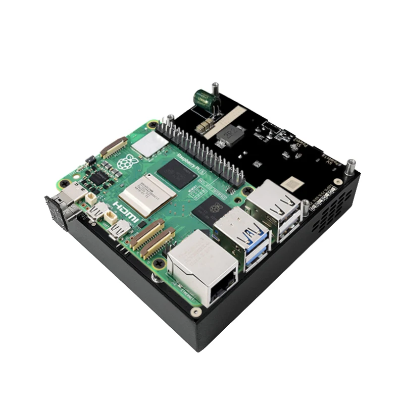 

Raspberry Pi UPS PD Trigger Активация Источник бесперебойного питания 9600 мАч 5 В/5 А 25 Вт Также для Pi5/Pi4B/телефона