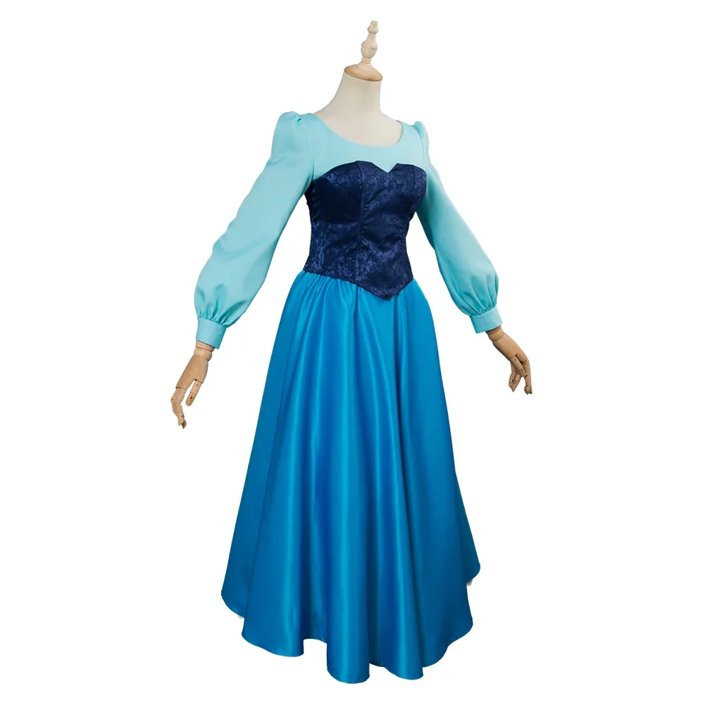 Robe de Princesse Ariel pour Adulte, Costume Cosplay, Tenue de brevBleue, pour Halloween, Carnaval, sur Mesure view 6