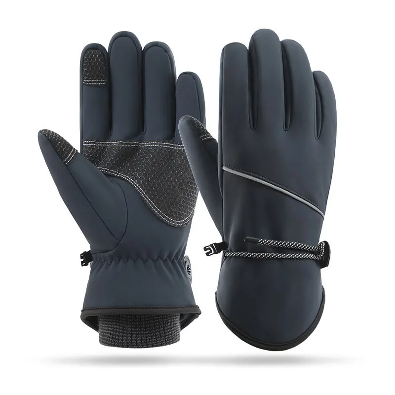 Winter Fietsen Ski Handschoenen Mannen Ultralichte Thermisch Warm Touchscreen Motorfiets Snowboard Accessoires