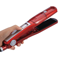 Electric Steam Straightener Portable Ceramic Coating Steam Straightener Iron Salon Professional Hair Styling Tool