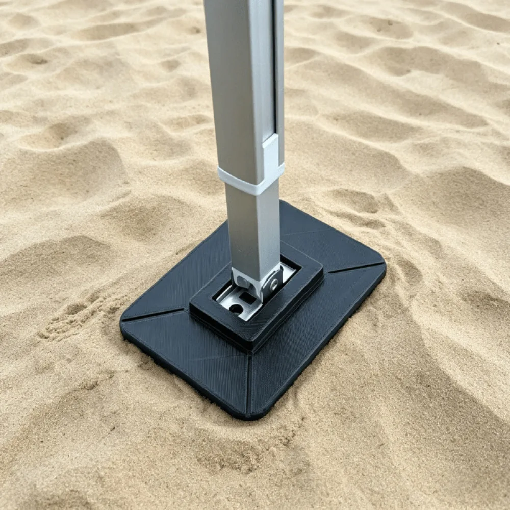 RV Awning Foot Pad Component For Omnistor Stabilizer Base Canopy Support Plate Camper External Accessories Camping Gear
