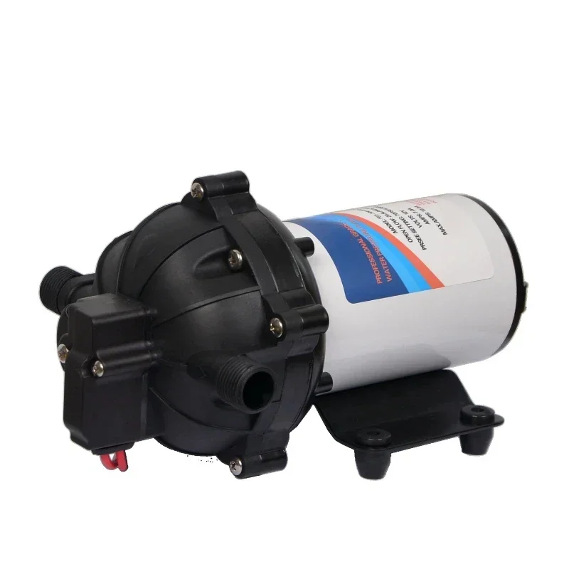 

12v24v High Pressure Spray Miniature Self-Priming Electric Diaphragm Pump RV Motor Home Yacht Ship Deck Flushing Pump