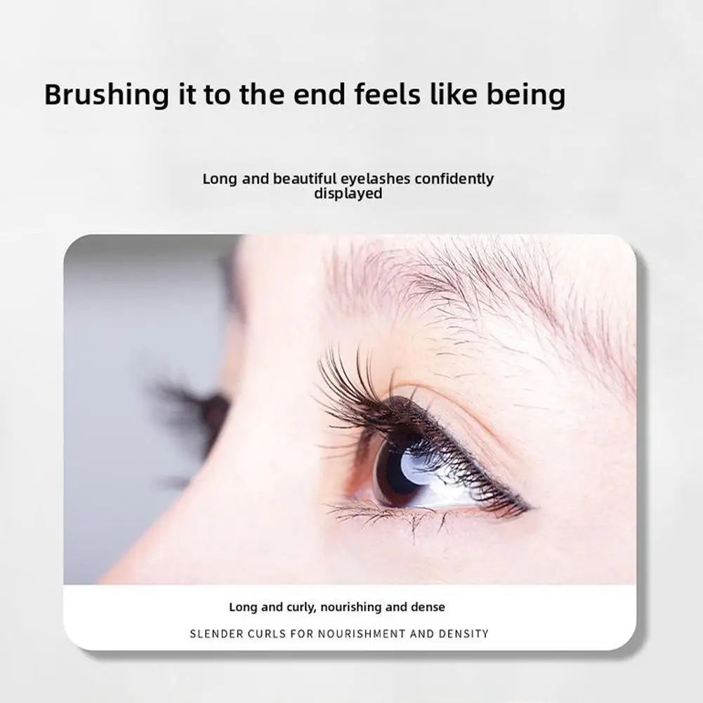 Slim Brush Head Long-lasting Mascara Repair Curly Waterproof Smooth No Flexible Mascara Wide Strong Mascara Angle Mascara C T5C0