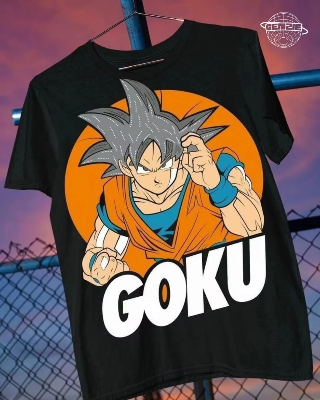 

2026 Summer Dragon Ball Retro Oversized T-shirt 100% Cotton Goku Print Fitness Gym Streetwear Unisex Tee for Men Women Kids