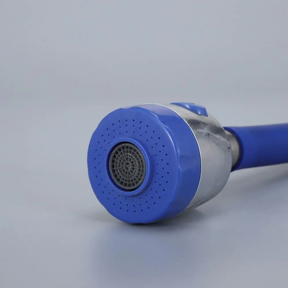 360 Degree Rotation Kitchen Tap Extension Pipe 1/4inch Universal Interface Stainless Steel Flexible Kitchen Faucet Silicone Hose