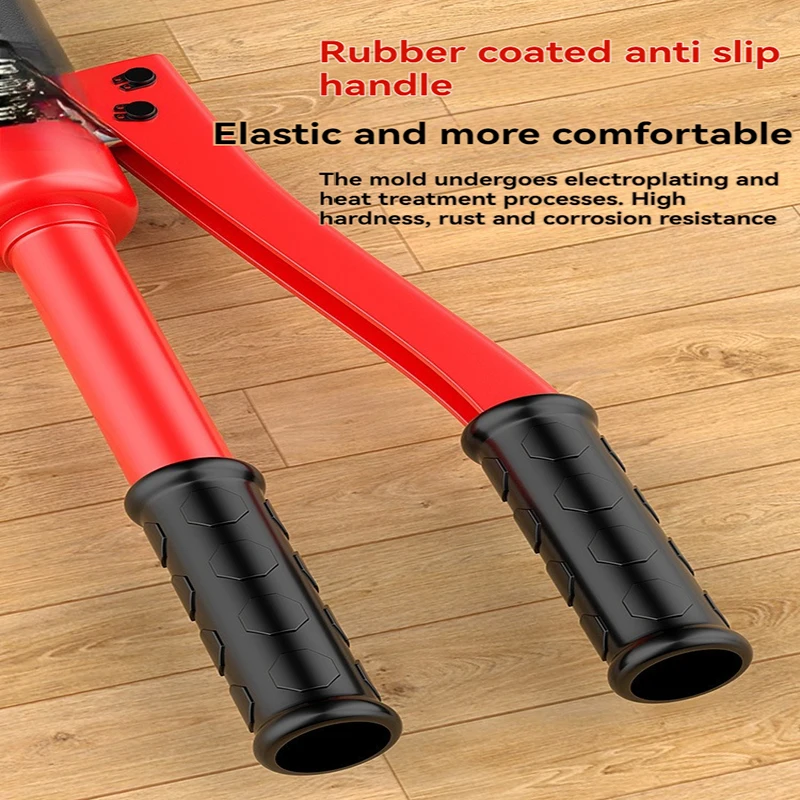 Tang Hidrolik Tang Hidrolik Manual Tang Crimping Kawat Aluminium Tembaga Tang Penghubung Crimping Kawat Manual Hidung Tembaga