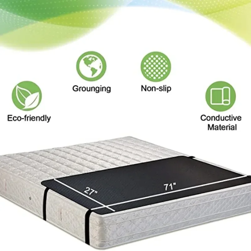 Grounding Leather Mattress 68*180cm Grounding sleep mat Conductive Leather Earthing mattress pad for Better Sleep - view 4