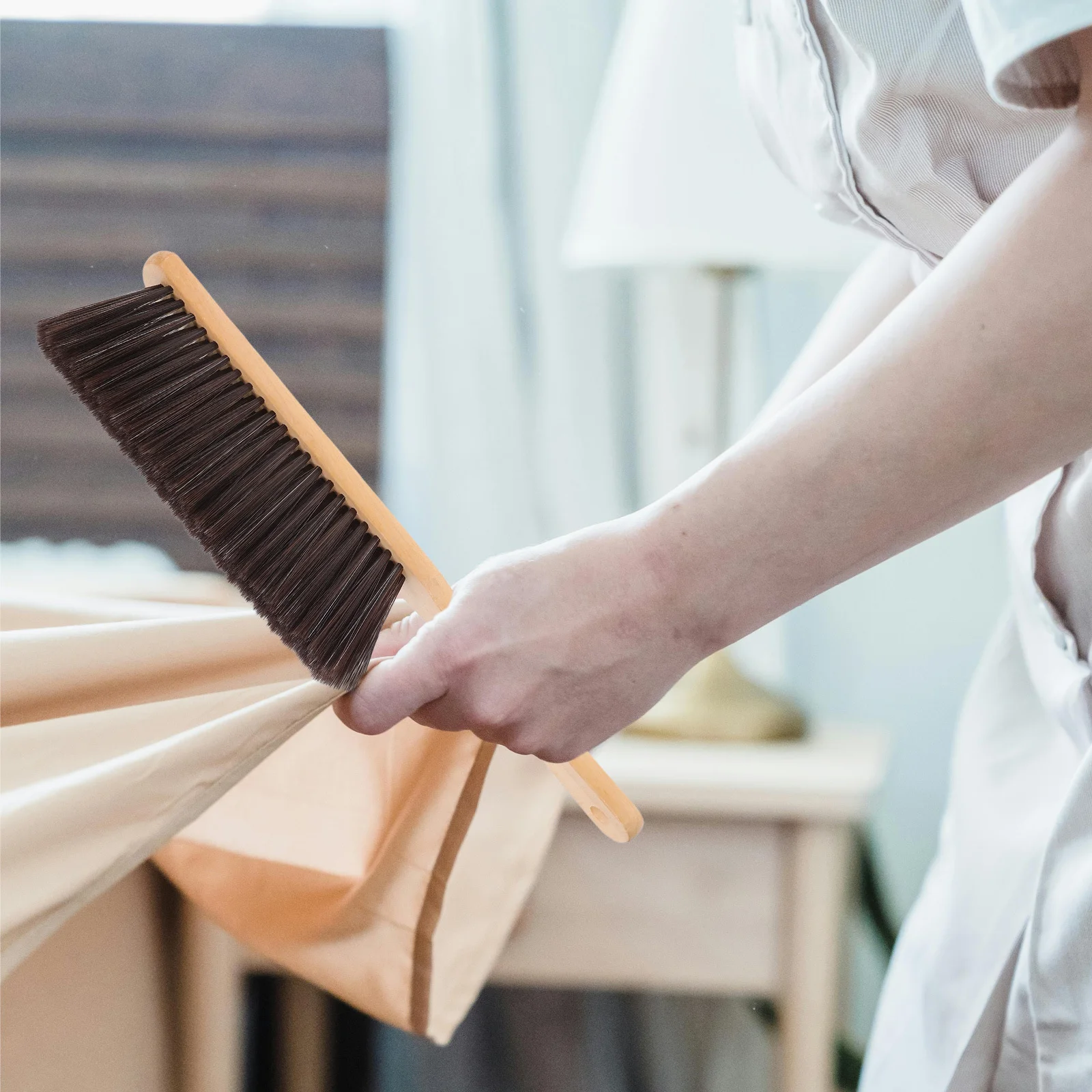 2 قطعة فرشاة الموقد الخشبي مقبض طويل أداة تنظيف الرماد شعيرات دقيقة للاستخدام التجاري المنزلي موقد مدخنة مزراب حفرة النار