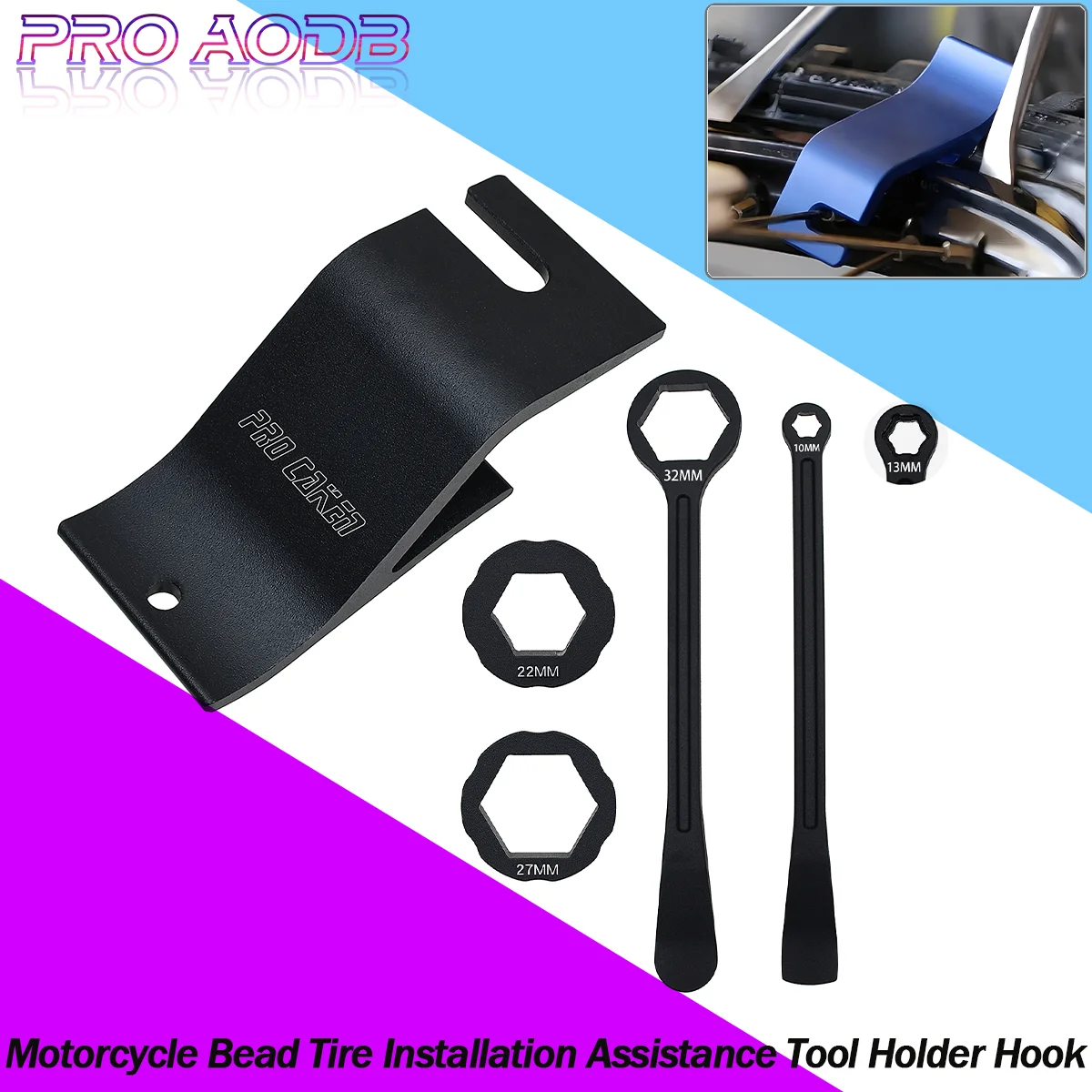 CNC Motorcycle Tire Installation Tool Tyre Lever Wrench Tool For KTM EXC SX XC SXF XCF Husqvarna Husaberg Honda Kawasaki Suzuki