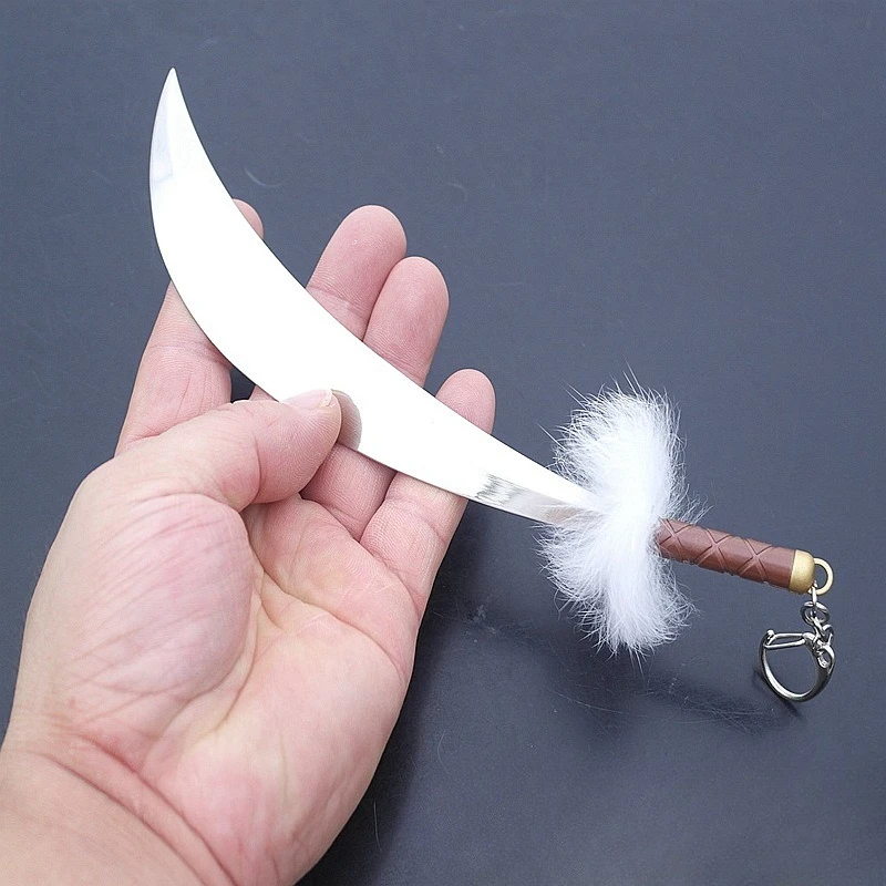 21 centimetri Sesshoumaru Tessaiga Spada Modello In Lega di Metallo Giocattolo Vacanza Portachiavi Gioco Periferico Anime Manga Collezione Regalo Giocattolo per Il Ragazzo