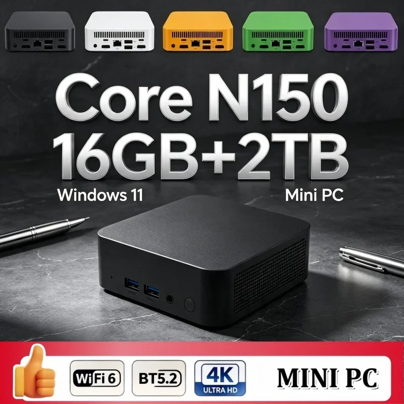 colorful-multi‑color-pocket-desktop-mini-pc-intel-core-n150-win-11-4k-16gb-ram-1tb-2tb-ssd-wifi6-bt52-gaming-office-pc