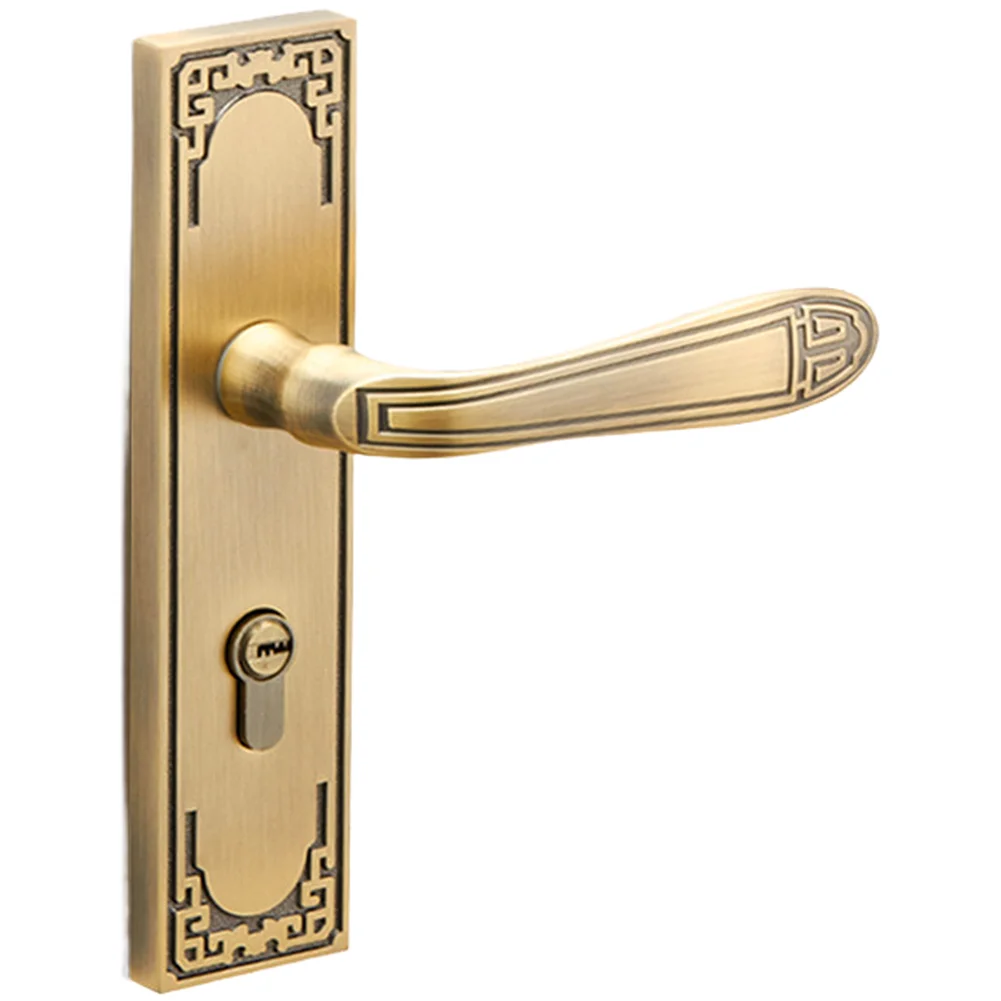 

Ручка внутреннего дверного замка с материалами из цинкового сплава и бесшумной магнитной защелкой для минимализации шума и повышения долговечности