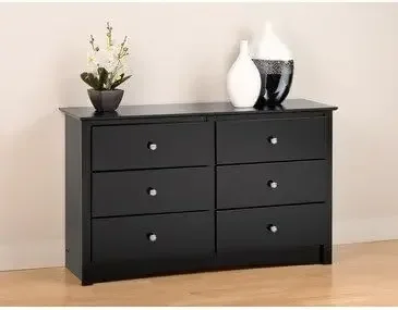 Children's Traditional 6-Drawer Dresser for Bedroom, Functional Children's Dresser Chest of Drawers 16