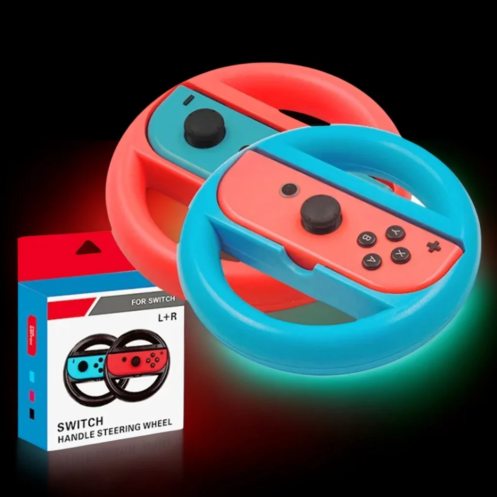 ​ ​ مجموعة البطولات الاحترافية: عجلات السباق Joy-Con مع استجابة زر SL/SR من الدرجة OEM ​ ​
