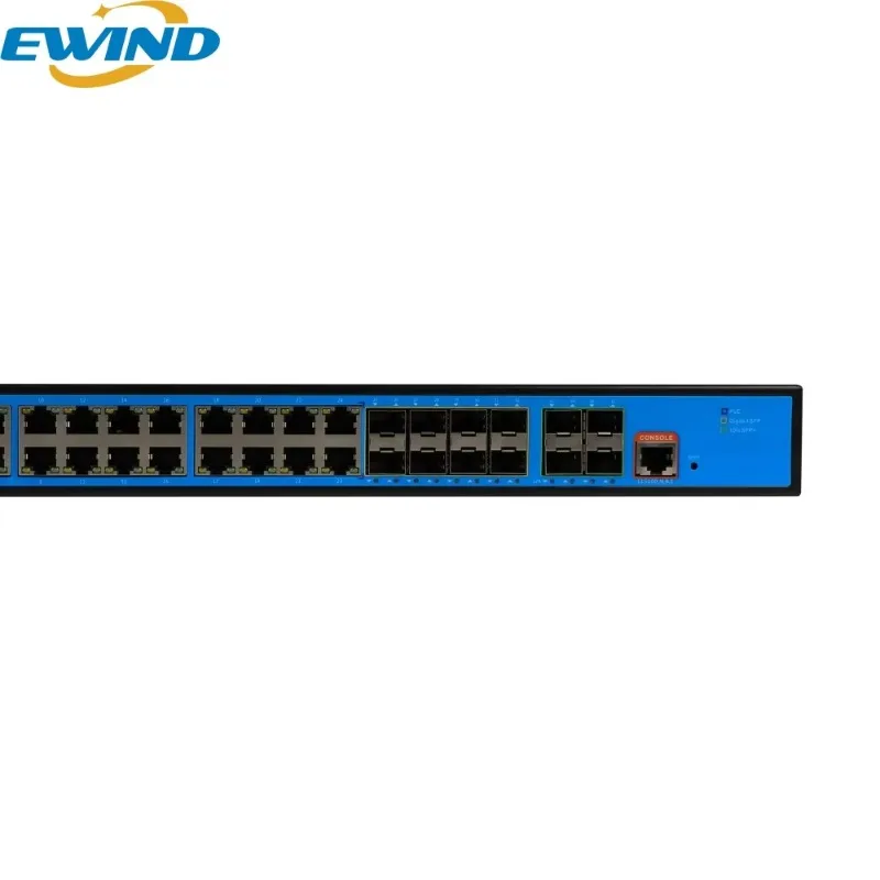 L2+ Manage PoE Switch RJ45+ IEEE802.3af/at 30W/Port Support ERPS/STP/MSTP IPv4/IPv6 VLAN QoS ACL SNMP for IP Camera & AP Project