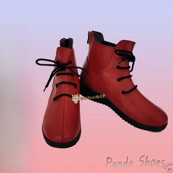 Jujutsu Kaisen Itadori Yuji Cosplay Shoes Anime Cos Red Boots Comic Itadori Yuji Cosplay Costume Prop Shoes for Con Halloween