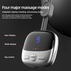 Mini Smart Hanging Neck Shoulder Cervical Spine Massager Mini Portable Hot Compress Neck Artifact Dredging Neck Protector