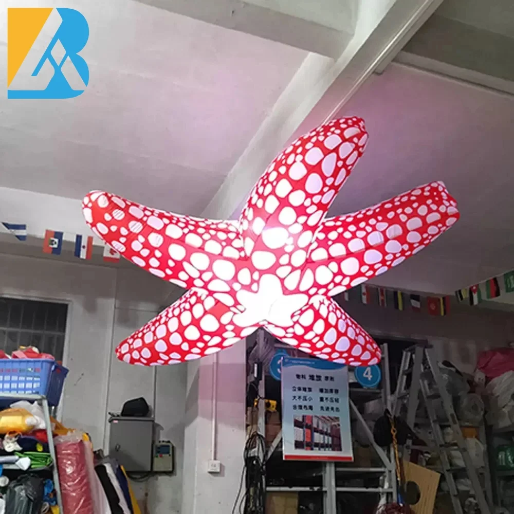 

Customized Party Backdrops Giant Inflatable Sea Stars for Eco Friendly Party Supplies Toys