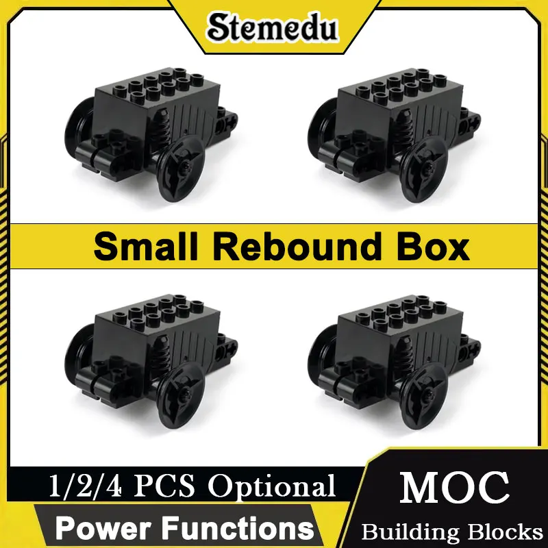 

Mini Rebound Shock Absorber for MOC Car Models Power Functions Suspension Parts Building Block Vehicle DIY Accessories Kids Toy