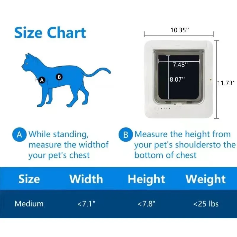 Intelligent automatic sensor door cat cage can control the direction of entry and exit