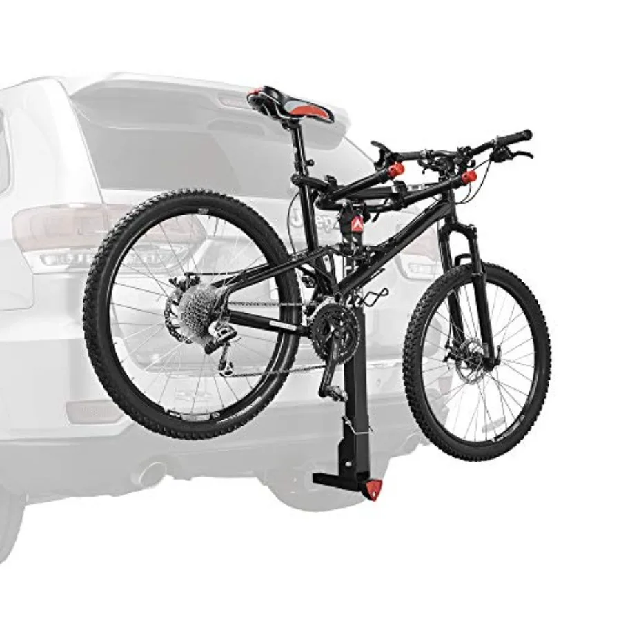 Sports Deluxe Locking Quick Release 2Bike Carrier for 2 Inch 1 4 Inch Hitch with Secure Fastening and Easy Installation Ideal f