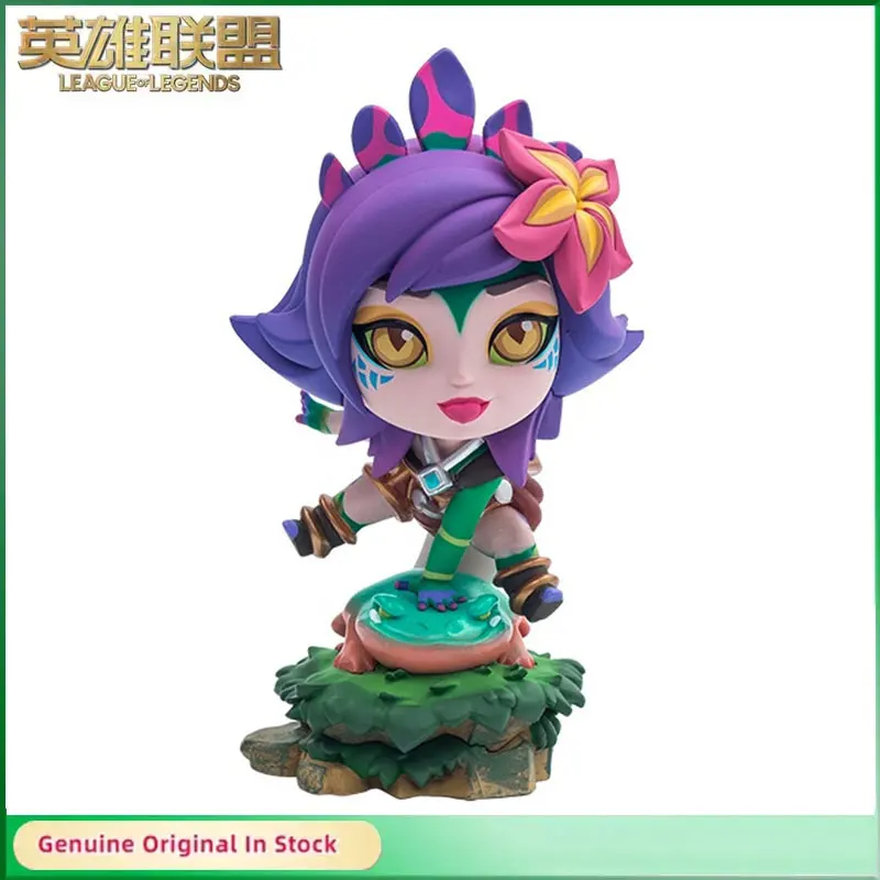 

Original LOL League of Legends Neeko /the Curious Chameleon Q Version Game Anime Figures Collectible Ornaments Model Toys Gift