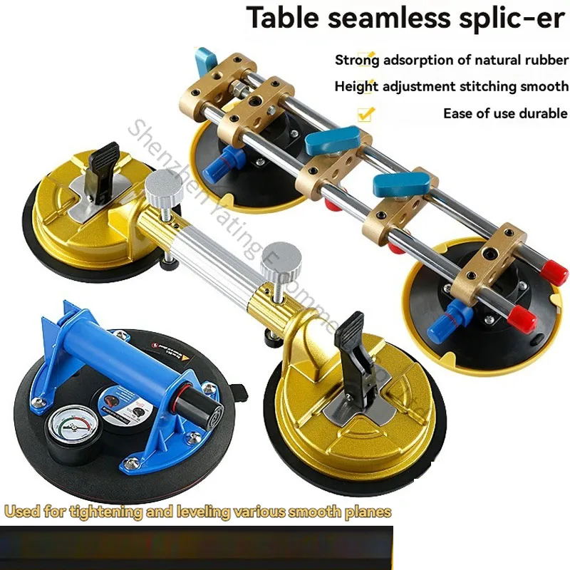 Small Stone Countertop Tensioner,Dali Quartz Stone Ceramic Tile Joint Leveling, Suction Cup,Strong Seamless Splicing Artifact