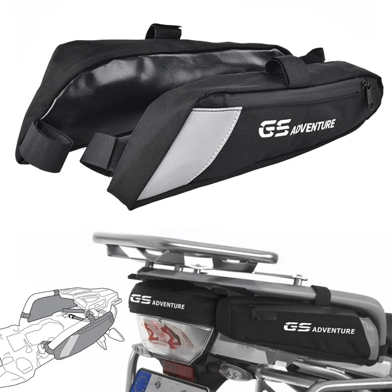 

Motorcycle Accessories Luggage Rack Waterproof Side Bag Rear Armrest Travel Storage Bag For BMW R1300GS Adventure R 1300 GS ADV