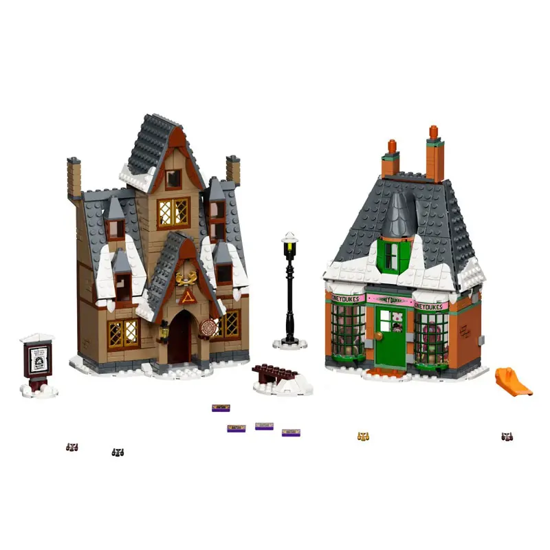 76388 Creator MOC Bricks Magic Town Building Blocks 851 PCS Assembly Bricks Kids Educational Toys Christmas Gift For Children