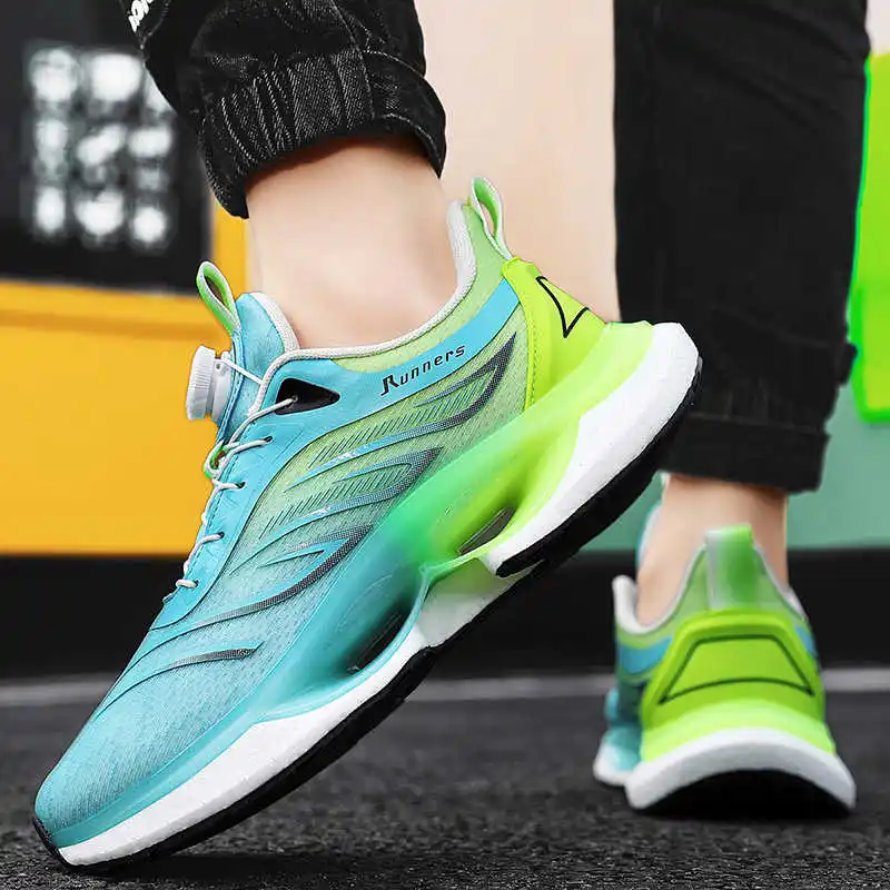 

Thick Heeled Flat Sole Men's Racing Tennis Sneakers Outdoor Man Shoes Skate Sport Trending Top Luxury Design