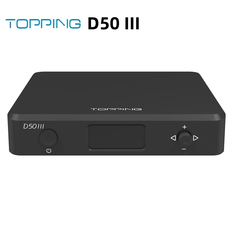 TOPPING D50III Hi-Res Desktop HiFi DAC Double ES9039Q2M PCM768 DSD512 Bluetooth LDAC D50 III With remote control