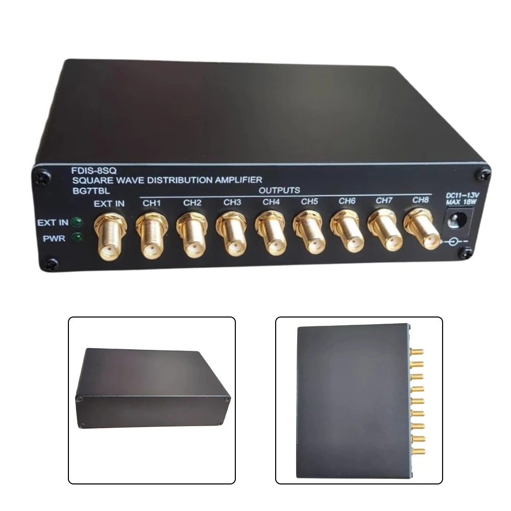 

1 шт. FDIS-8SQ BG7TBL распределитель аудиочасов 44-канальный распределитель аудиочасов WC с адаптером питания AC110-220-DC12V/1,0A