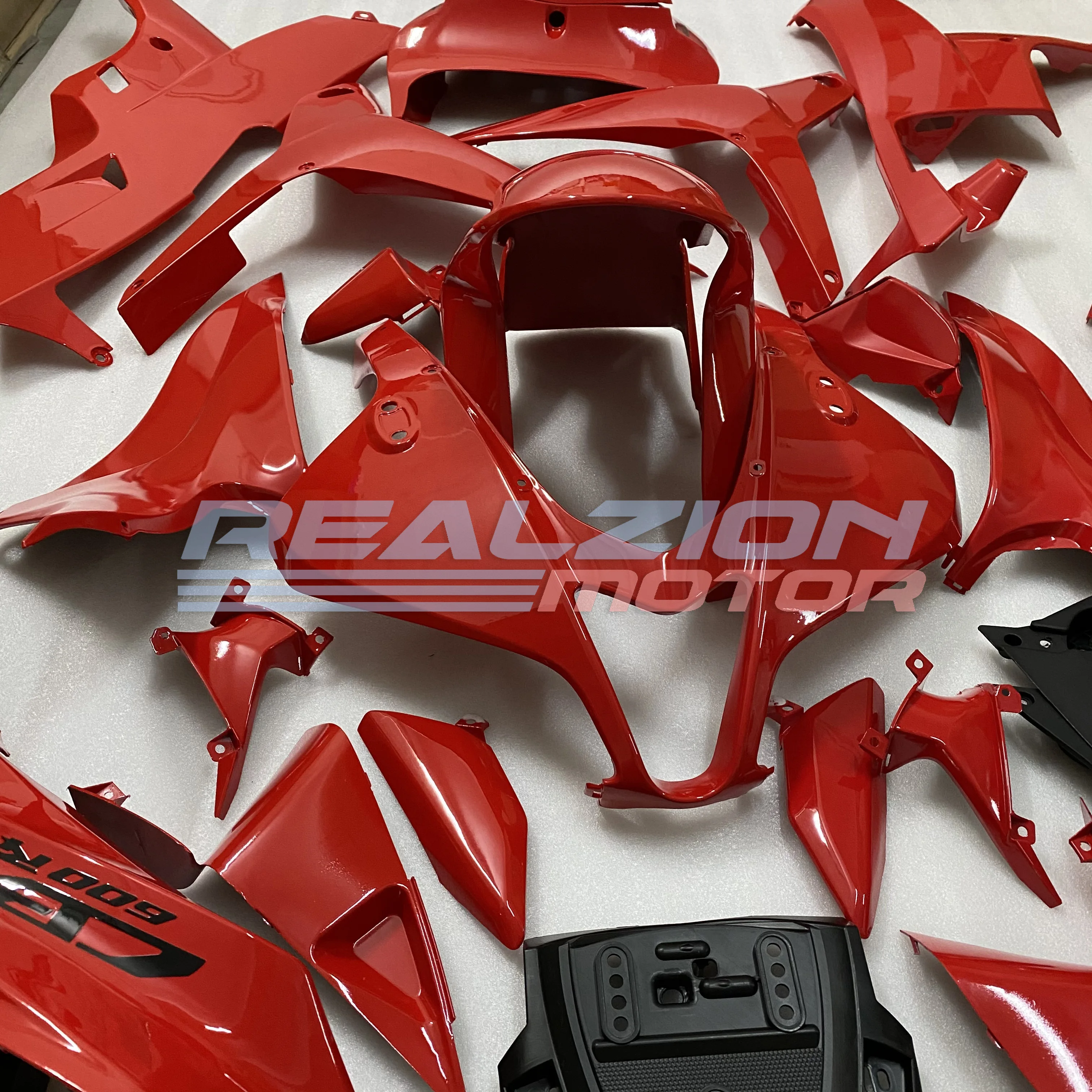 REALZION Motorcycle ABS Plastic Fairing Front Body Kit Deflector Rear Rectifier For Honda CBR 600RR 2008