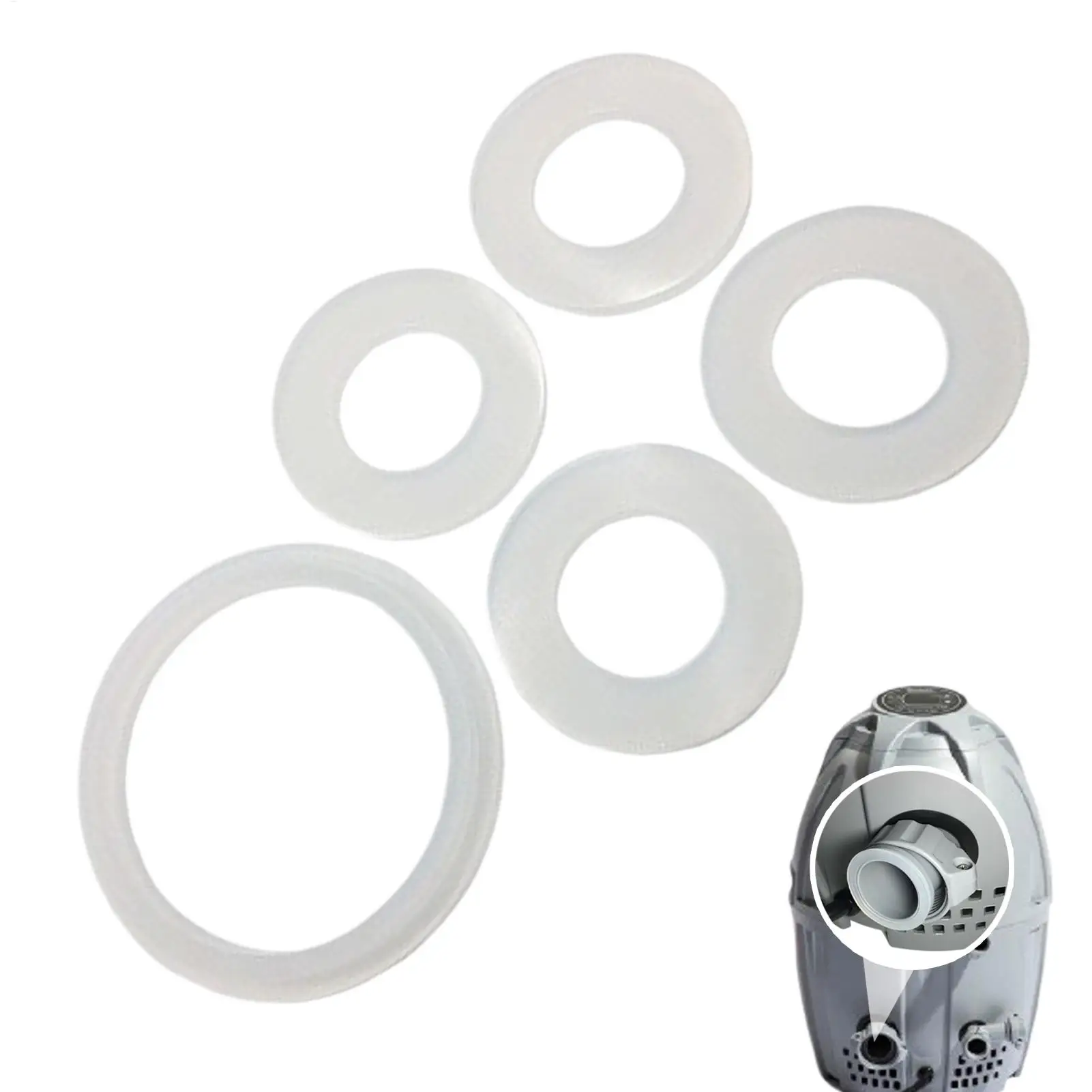 

Набор уплотнительных прокладок для разъема A и B/C, 5 шт., сменные резиновые прокладки для воздушного насоса, герметичные детали уплотнения разъема