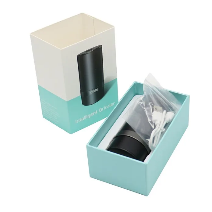 USB Rechargeable Intelligent Electronic Herb & Spice Grinder Premium Quality Plastic Cone Shaped Lighters & for Smoking Accessor