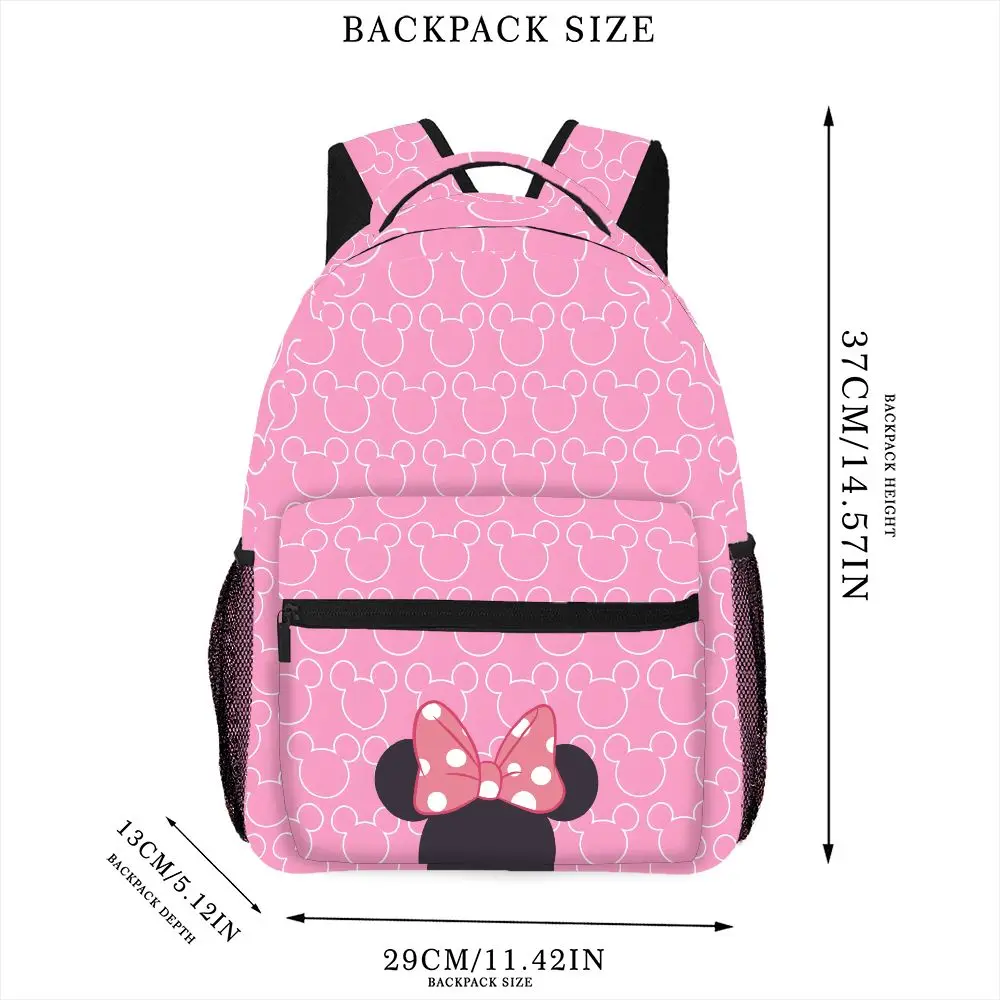 1 Stück Disney Minnie Rucksack, Freizeittasche, großes Fassungsvermögen, hochwertiges Geschenk, personalisierter täglicher Gebrauch