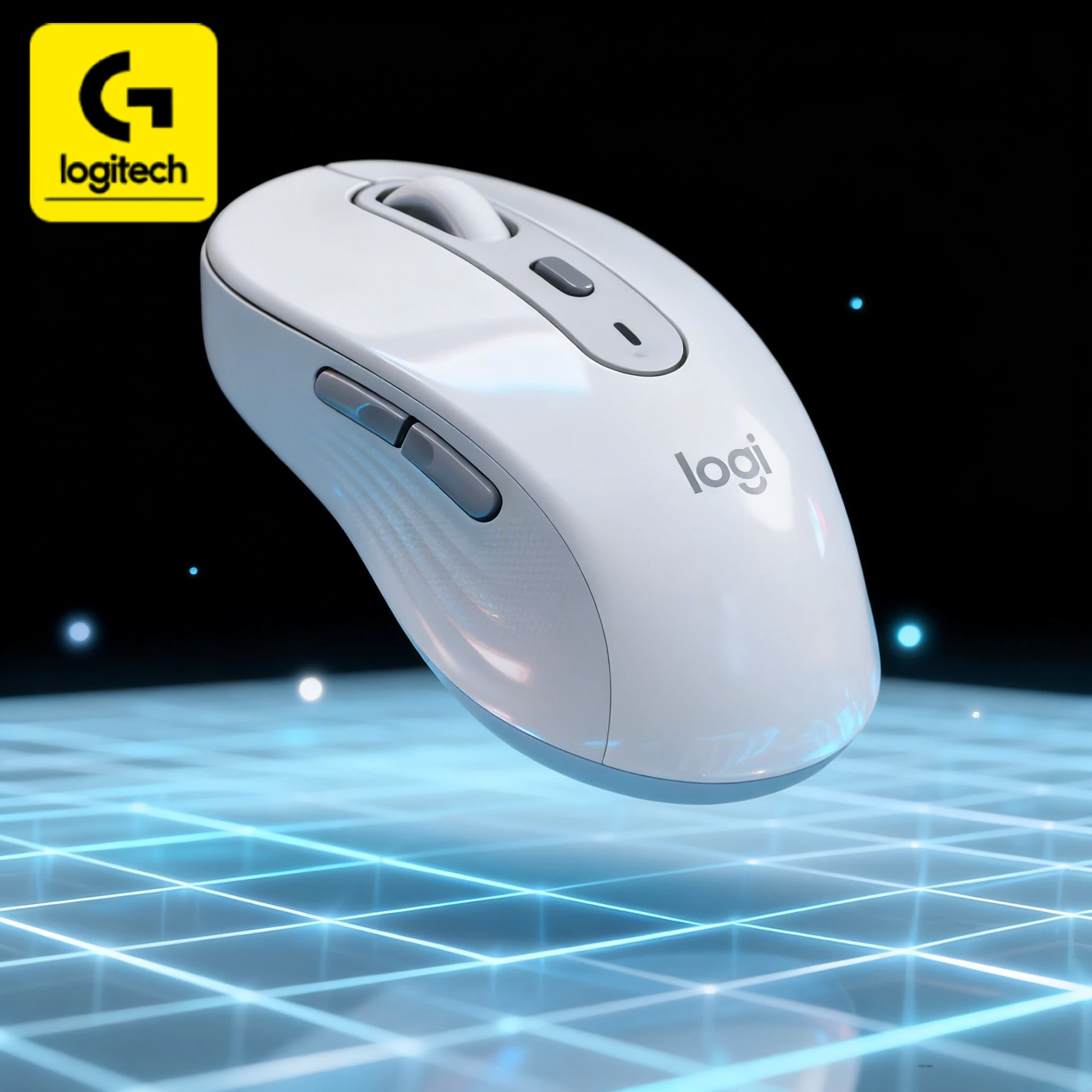 

Logitech M750/M650L wireless business mouse, dual-mode silent design, compatible with PC and laptop office work.