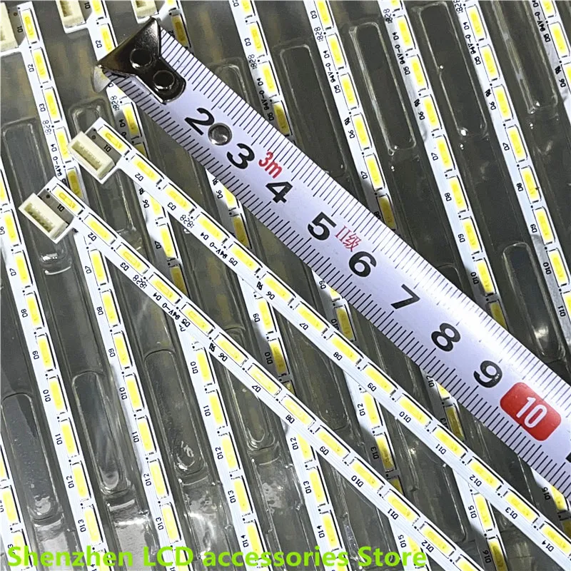 

FOR 23inch MV238FHM-N20 MBL-23877W064 JD1 UUAKXCCBCCXKGHL UUAKXDDBDDXKGHL 100%NEW 52.5CM 64LED 3V LED backlight strip