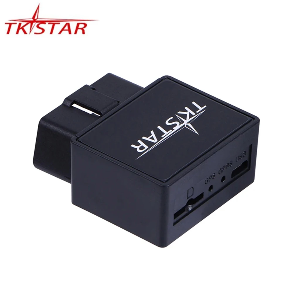 

TKSTAR TK816 OBD GPS Tracker 2G GSM 16PIN Car Vehicle Tracking Device LBS GPS Locator Historical Track LIFETIME FREE Web APP