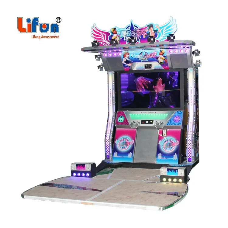 lifun factory Indoor Amusement Video Game Kids adult Dancing Machine Just Dance Arcade Game Machine for sales