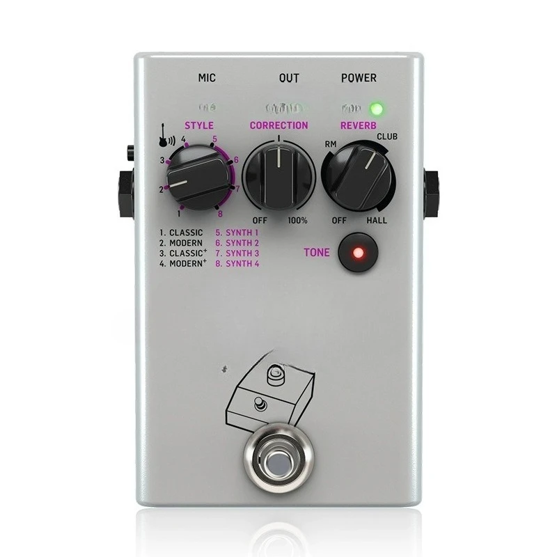 Vocal Guitar Synthesizer TALKBOX Effects Monolithic
