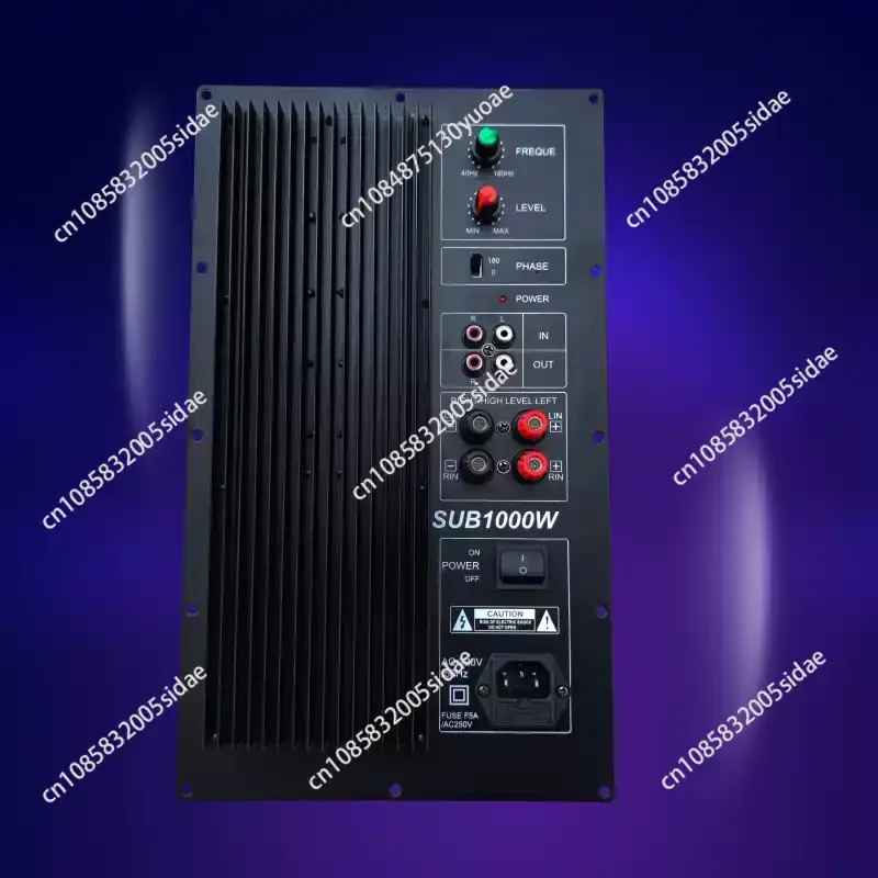 1500W high power subwoofer power amplifier board 18 inch
