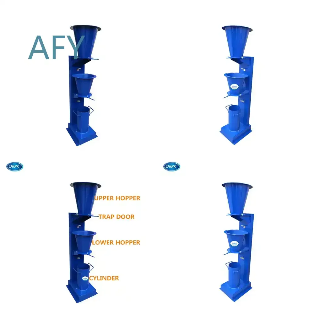 Concrete Compacting Factor Testing Apparatus for ASTM C138 C136 C143 C172 C192 C231 C29 C109 C150 C39 C136 C143 C172 C192