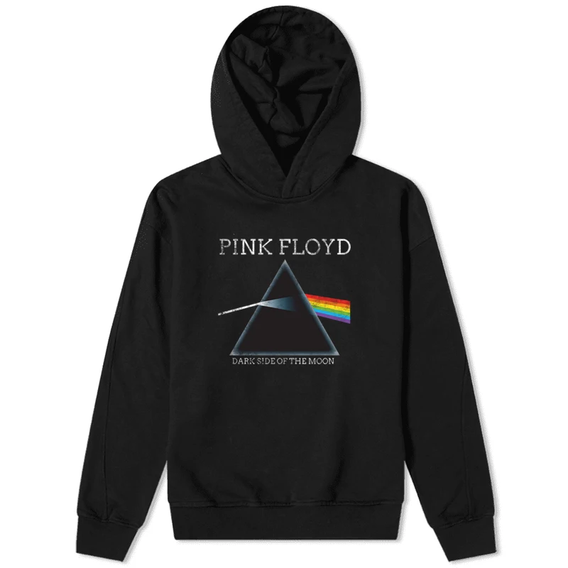  Band Rock American Retro Thickened Large Size Men Women Couples Hoodie Sweatshirt Cotton Youth Casual Music Print