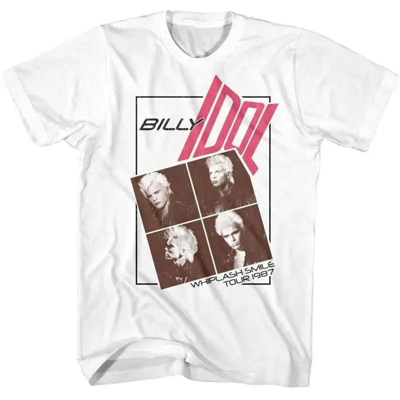 Billy Idol T Shirt Whiplash Smile Tour 1987
