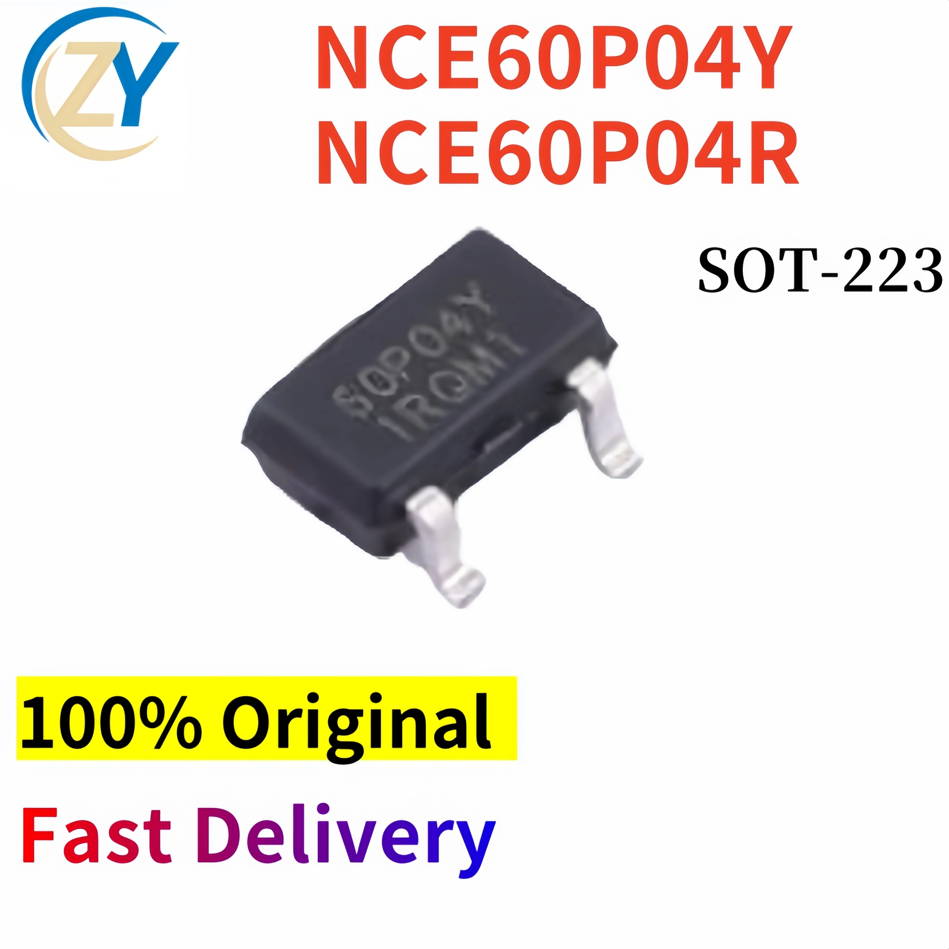 

(20-100pcs) NCE60P04 NCE60P04Y Mosfets NCE60P04R SOT-223 100% Original & In Stock