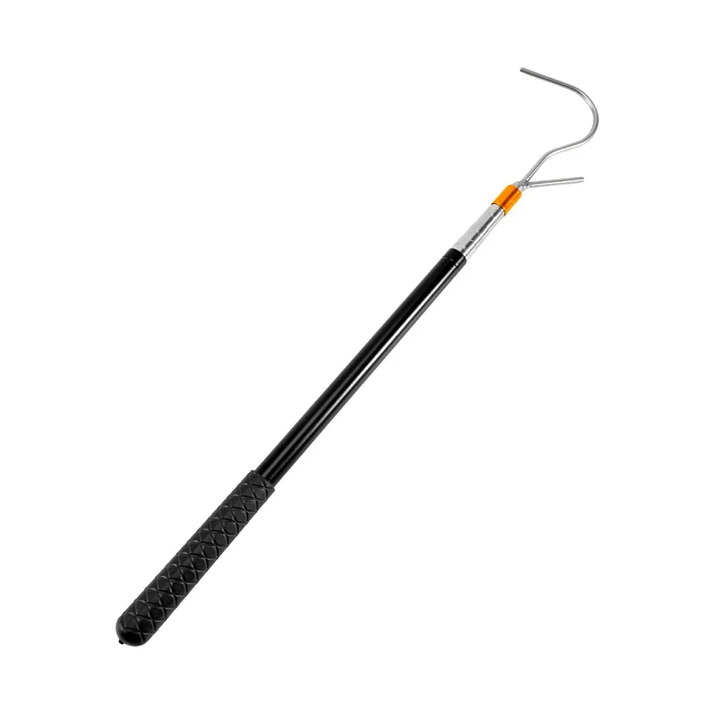 Retractable RV awning opening rod with foldable design and multisection lock system for secure and convenient use on for rvs