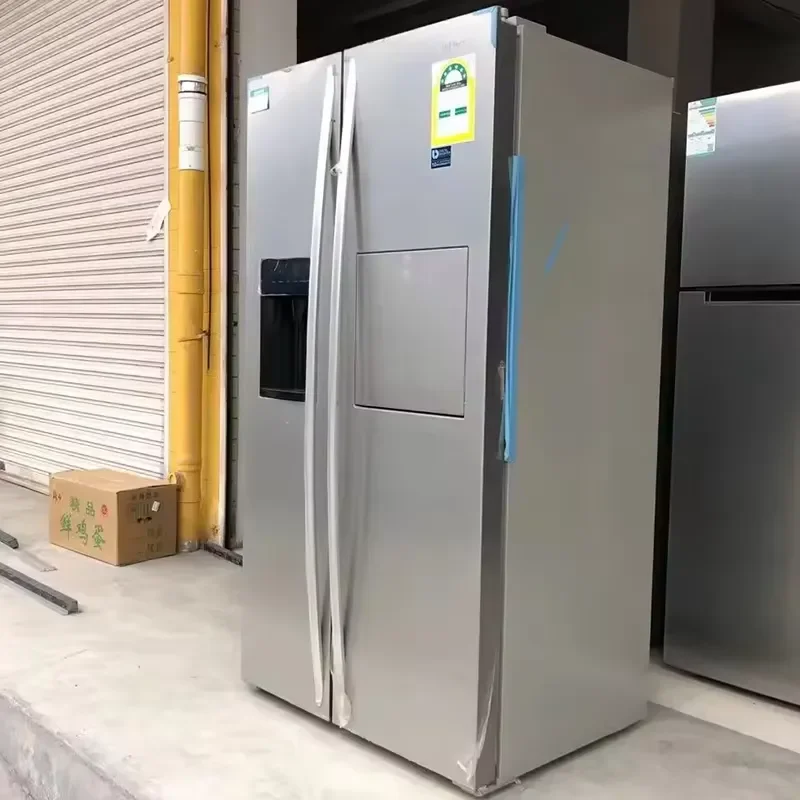 For Y 550L Ice Machine for Home French Door Smart Refrigerator Freezer Side by Side Refrigerator Freezer Modern Home