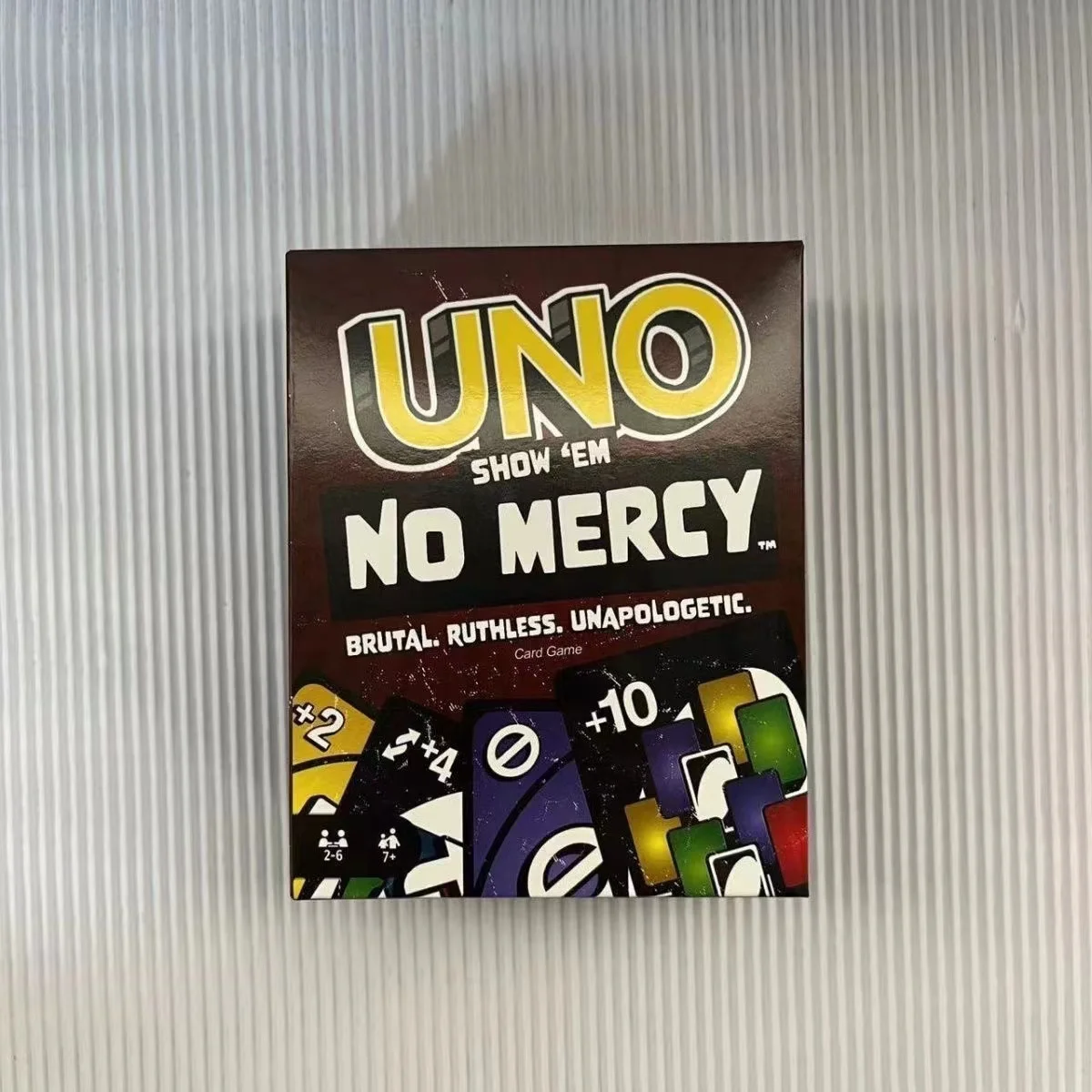 New Uno No mercy Game Board Game Anime Cartoon Pikachu Playing Card Christmas ONE PIECE Table Game for Kids Birthday Gift Toy