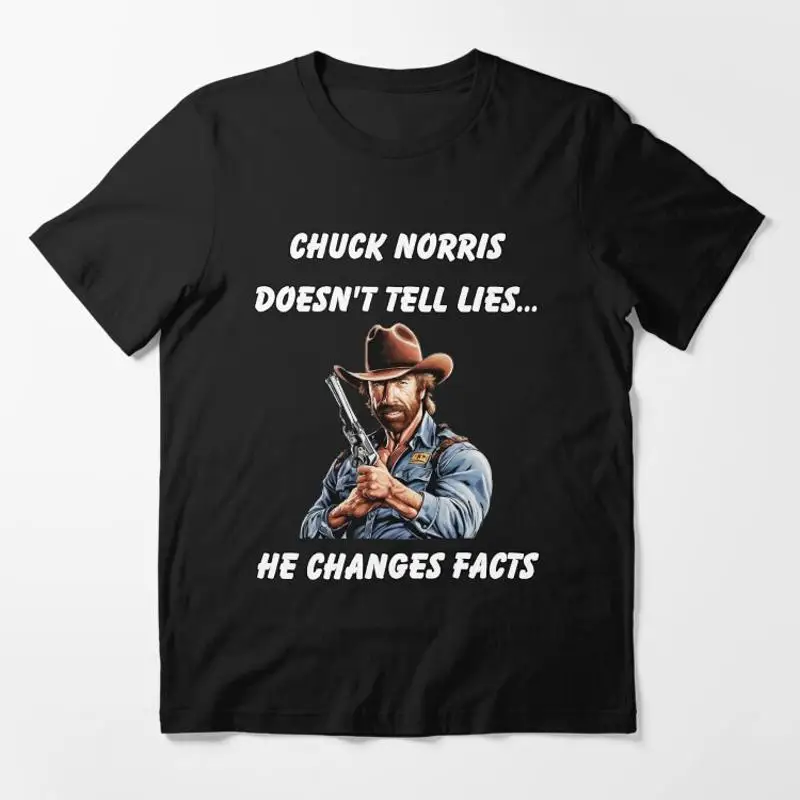 Funny Chuck Norris Joke Design Essential T-Shirt